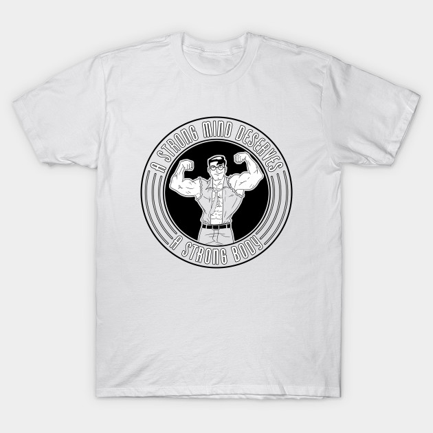 Fortified Nerd (Male) T-Shirt-TOZ
